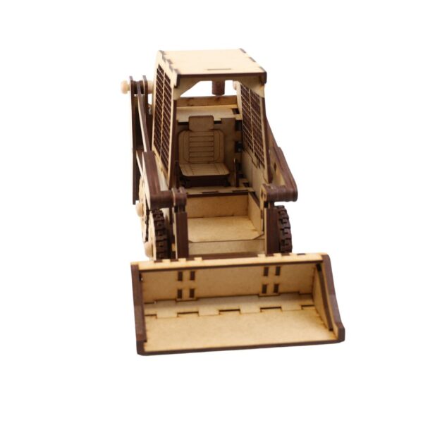 Skid Steer 3D Wood Puzzle DIY Kit - Image 8