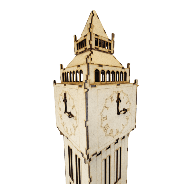 Big Ben Wooden 3D Puzzle - Handcrafted Laser Cut Puzzle - Image 6