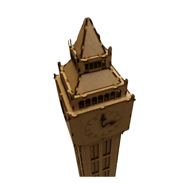 Big Ben Wooden 3D Puzzle - Handcrafted Laser Cut Puzzle - Image 8