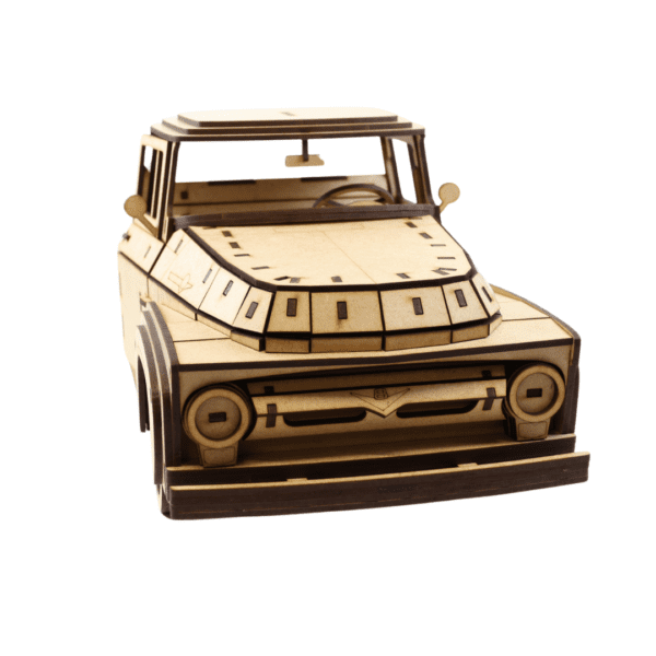 Ford F100 Truck 3D Puzzle Laser Cut MDF Wood - Image 6